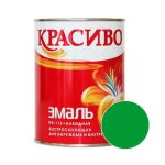 Эмаль КРАСИВО ПФ-115 Зеленый 0,8 кг