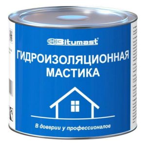 Мастика BITUMAST гидроизоляционная 2л
