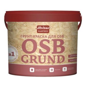 Грунт-краска HOLZER OSB Grund 15кг белая