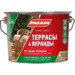 Лак алкидно-уретановый Parade Classic L25 Террасы & Веранды матовый 2,5 л
