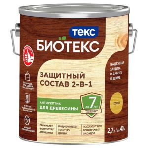 Защитный состав Биотекс Универсал сосна 2,7л