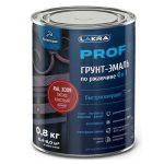 Грунт-эмаль по ржавчине 4 в 1 Лакра Prof it RAL 3009 оксид красный 0,8 кг