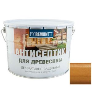 Антисептик для древесины Proremontt Тик 9 л