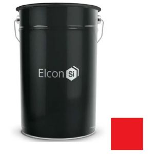 Эмаль термостойкая Elcon КО-868 400 градусов ярко-красная 25 кг