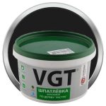 Шпатлевка акриловая по дереву VGT Экстра Венге 1 кг