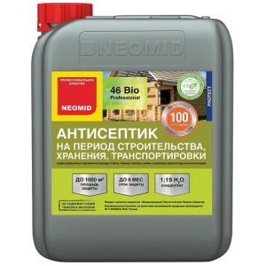 Антисептик на период строительтва Neomid 46 Bio 5 л
