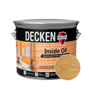 Масло DECKEN Inside Oil Wood для стен и потолков Дуб 2,5 л