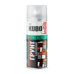 Грунт аэрозольный алкидный Kudo KU-2002 красно-коричневый (0,52 л)