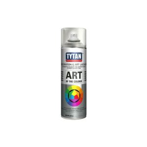 Tytan Professional art of the colour аэрозольный лак бесцветный глянец 400мл