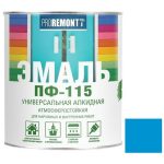 Эмаль Proremontt ПФ-115 голубая 0,9 кг