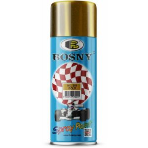 Краска аэрозольная металлик Bosny №351 золотистая 400мл(300г)