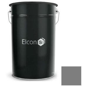 Эмаль термостойкая Elcon КО-8111 600 градусов серебристо-серая 25 кг