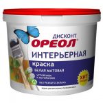 Краска (3150) ВД ЭМПИЛС ОРЕОЛ ДИСКОНТ 3 кг интерьерная 6279