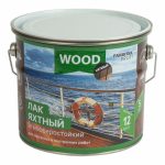 Лак уралкидный яхтный FARBITEX PROFI WOOD атмосферостойкий матовый 2,7 л
