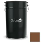 Эмаль термостойкая Elcon КО-828 400 градусов коричневая 25 кг