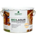 Антисептик лессирующий защитно-декоративный Prosept Bio Lasur 031-9 бесцветный 9 л