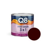 Грунт-эмаль FORMULA Q8 Коричневый 1,9 кг