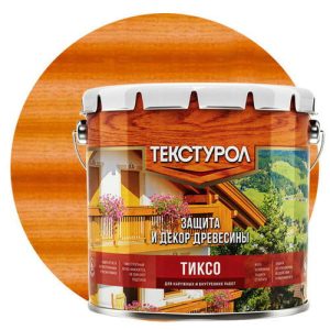 Средство для защиты древесины Текстурол Тиксо Черешня 3 л