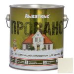 Антисептик лессирующий для дерева Акватекс Прованс Белый 2,5 л