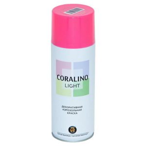Краска аэрозольная CORALINO Light декоративная пыльная роза 520мл