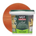 Лак пропиточный с антисептиком VGT махагон 0,9 кг
