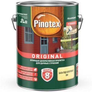 Пропитка для древесины Pinotex Original база BW 2,7 л