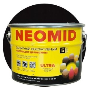 Пропитка для древесины Neomid Bio Color Ultra Палисандр 9 л