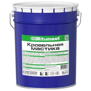 Мастика BITUMAST кровельная 21,5л