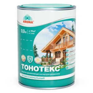 Средство деревозащитное ТОНОТЕКС 0,9л сосна