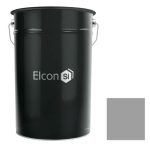 Грунт-эмаль антикоррозионная Elcon ХВ-0278 серая RAL 7004 25 кг