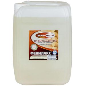 Огнебиозащитный состав Woodmaster Фенилакс 25 кг