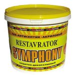 Лак-антисептик Symphony Restavrator глянцевый ЕР 2,7 л