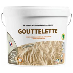 Покрытие декоративное мультифактурное PRAGMATIC Gouttelette 8кг