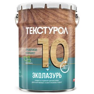 Средство для защиты древесины Текстурол Эколазурь бесцветный 0,8 л