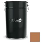 Эмаль термостойкая Elcon КО-8104 400 градусов коричневая 25 кг