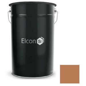 Эмаль термостойкая Elcon КО-8104 400 градусов коричневая 25 кг