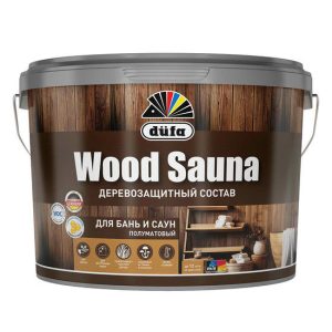 Лак для бань и саун Dufa Wood Sauna 2,5 л