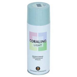 Краска аэрозольная CORALINO Light декоративная серый Агат 520мл