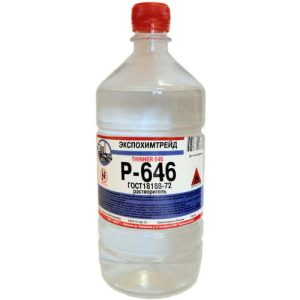Растворитель Экспохимтрейд 646 ТУ канистра 1л