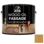Масло деревозащитное для фасадов Dufa Wood Oil Fassade лиственница 9 л