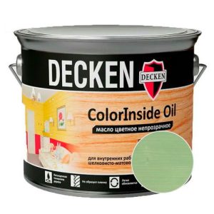 Масло DECKEN Color Inside Oil Scandi Фисташка 2,5 л