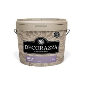 Декоративное покрытие DECORAZZA Seta Argento ST 001 5 кг