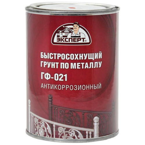 Грунт ГФ-021 бысросохнущий серый Эксперт 0,8кг — изображение 2