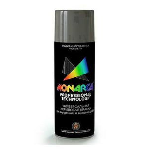 Краска аэрозольная MONARCA универсальная Сигнальный синий 520мл