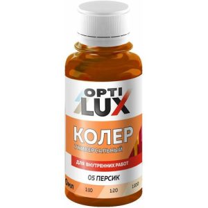 Колер универсальный Optilux 05 персик (0,1л)