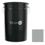 Грунт-эмаль по бетону и кирпичу Elcon BT быстросохнущая серая RAL 7040 25 кг
