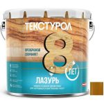 Средство для защиты древесины Текстурол Лазурь 14027 Тик 3 л