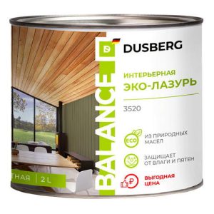 Эко-лазурь интерьерная DUSBERG Balance 2л бесцветная