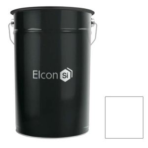 Грунт-эмаль по бетону и кирпичу Elcon BT быстросохнущая белая RAL 9003 25 кг