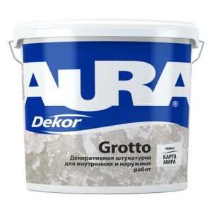Штукатурка декоративная AURA Grotto 15кг